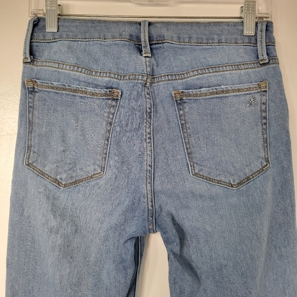 Sam Edelman Stiletto Ankle Tie Light Wash Jean Size 27 - Picture 8 of 11